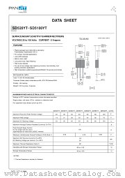 SD580YT datasheet pdf Panjit International Inc