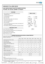 SD630CS datasheet pdf Panjit International Inc