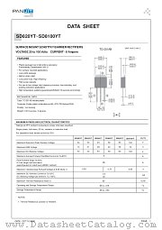 SD840YT datasheet pdf Panjit International Inc