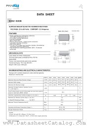 SX36 datasheet pdf Panjit International Inc