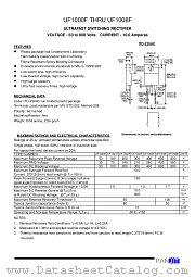 UF1000F datasheet pdf Panjit International Inc