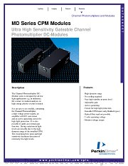 MD1952 datasheet pdf PerkinElmer Optoelectronics