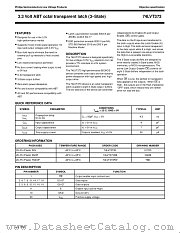 74LVT373 datasheet pdf Philips