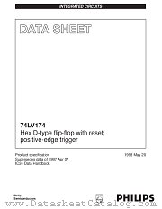 74LV174 datasheet pdf Philips