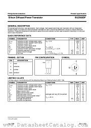 BU2508DF datasheet pdf Philips