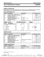 BU2520DF datasheet pdf Philips