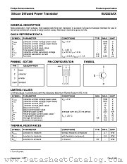 BU2525AX datasheet pdf Philips