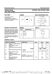 BY329X-1500S datasheet pdf Philips