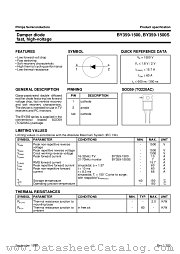 BY359-1500 datasheet pdf Philips