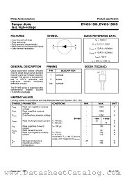 BY459-1500 datasheet pdf Philips