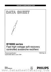 BY8004 datasheet pdf Philips