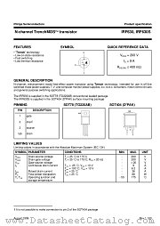 IRF630S datasheet pdf Philips