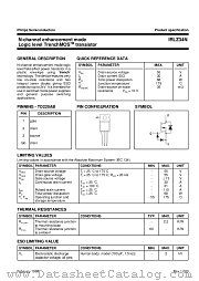 IRLZ34N datasheet pdf Philips