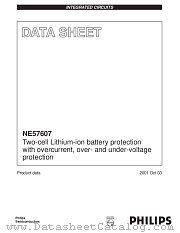 NE57607 datasheet pdf Philips