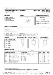 PHB21N06LT datasheet pdf Philips