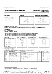 PHD27NQ10T datasheet pdf Philips