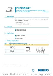 PHKD6N02LT datasheet pdf Philips