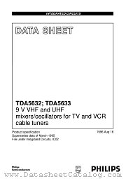 TDA5633 datasheet pdf Philips