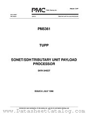 PM5361 datasheet pdf PMC-Sierra Inc