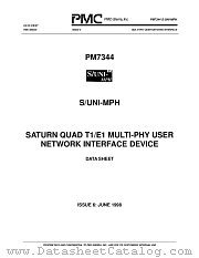 PM7344 datasheet pdf PMC-Sierra Inc