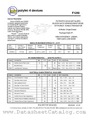 F1240 datasheet pdf Polyfet RF Devices