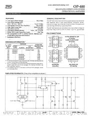 OP400 datasheet pdf Precision Monolithics