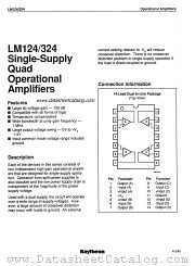 LM124D datasheet pdf Raytheon