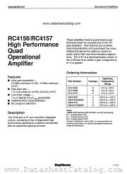 RC4157 datasheet pdf Raytheon