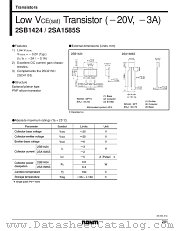 2SA1585S datasheet pdf ROHM