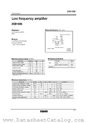 2SB1695 datasheet pdf ROHM