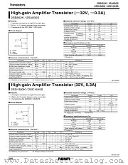 2SB852K datasheet pdf ROHM