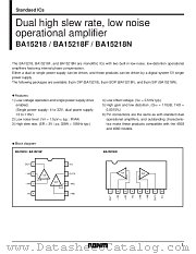 BA15218/F/FVM/N datasheet pdf ROHM