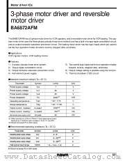 BA6872AFM datasheet pdf ROHM