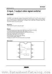 BA7654F datasheet pdf ROHM