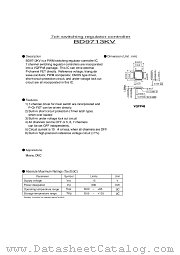 BD9713KV datasheet pdf ROHM