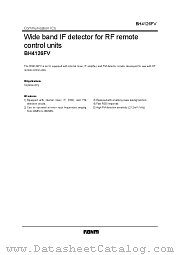 BH4126FV datasheet pdf ROHM