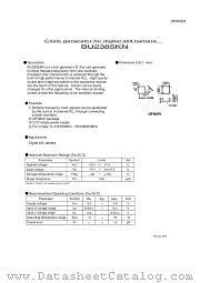 BU2385KN datasheet pdf ROHM