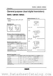 IMH6A datasheet pdf ROHM