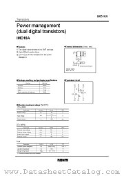 IMD16A datasheet pdf ROHM