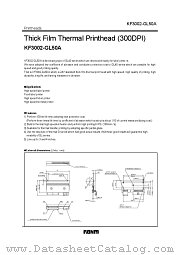 KF3002-GL50A datasheet pdf ROHM