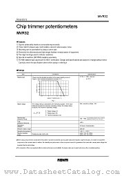 MVR32 datasheet pdf ROHM