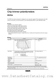 MVR34 datasheet pdf ROHM