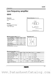 QSX5 datasheet pdf ROHM