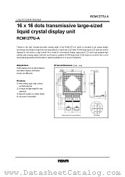 RCM1277U-A datasheet pdf ROHM