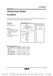 RLD78NZC3 datasheet pdf ROHM