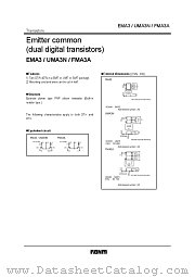 UMA3N datasheet pdf ROHM