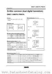 UMA7N datasheet pdf ROHM