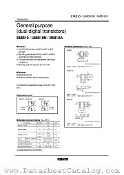 UMB10N datasheet pdf ROHM