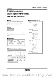 UMG8N datasheet pdf ROHM