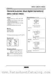 EMH2 datasheet pdf ROHM